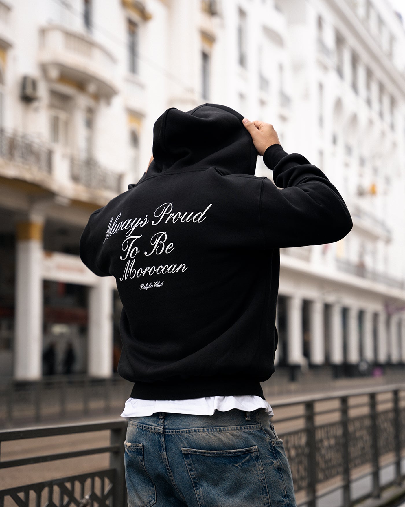 HOODIE ZIP -MOROCCAN