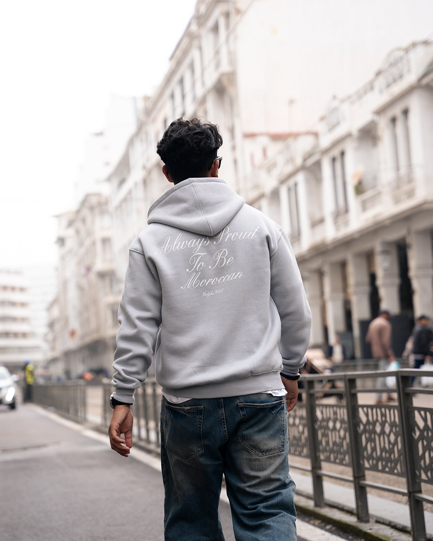 HOODIE ZIP -MOROCCAN