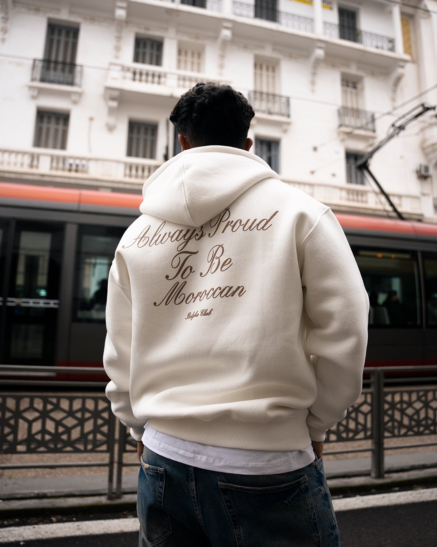 HOODIE ZIP -MOROCCAN